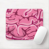 Tapis De Souris Cerveau de Zombie (Avec souris)