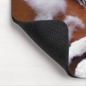 Tapis De Souris Cerveaux bourrés de chien (Coin)