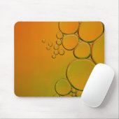 Tapis De Souris ces bulles orange (Avec souris)
