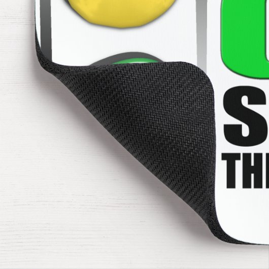 Tapis De Souris Cessez de se plaindre (Coin)