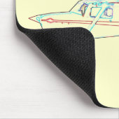 Tapis De Souris Cessna en vol (Coin)