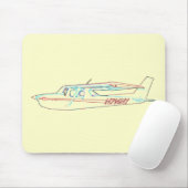Tapis De Souris Cessna en vol (Avec souris)