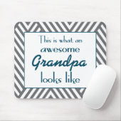 Tapis De Souris C'est à quel grand-papa impressionnant ressemble (Avec souris)