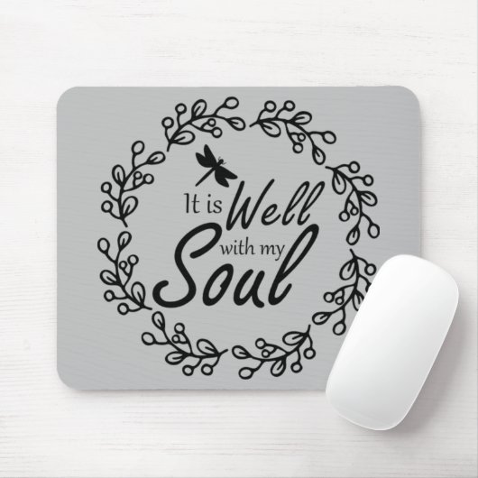 Tapis De Souris C'Est Bien Avec Mon Âme (Avec souris)