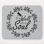 Tapis De Souris C'Est Bien Avec Mon Âme (Devant)