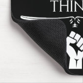 Tapis De Souris C'est ce que je fais - je résiste et je connais le (Coin)