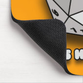 Tapis De Souris C'est comme ça que je fais rouler d20 (Coin)