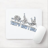 Tapis De Souris C'est comment je roule (Avec souris)