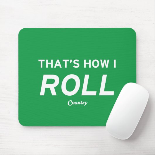 Tapis De Souris C'est comment je roule (Avec souris)