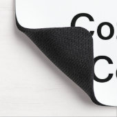 Tapis De Souris C'est Coz vide que je suis frais - Mousepad (Coin)