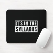Tapis De Souris C'est dans le programme (Avec souris)