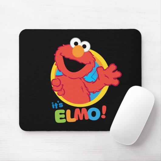 Tapis De Souris C'est Elmo (Avec souris)