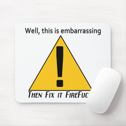 Tapis De Souris C'est embarrassant (Avec souris)