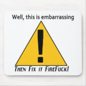 Tapis De Souris C'est embarrassant (Devant)