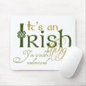 Tapis De Souris C'est irlandais (Avec souris)
