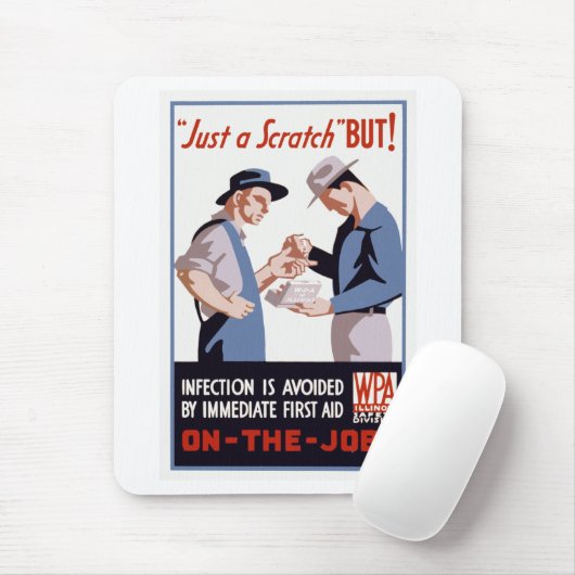 Tapis De Souris C'est juste un Scratch - Mais ! (Avec souris)