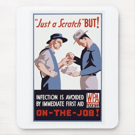 Tapis De Souris C'est juste un Scratch - Mais ! (Devant)