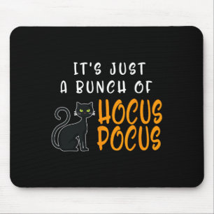 Tapis De Souris C'Est Juste Une Boule De Chat Halloween Pocus