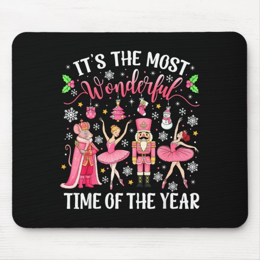 Tapis De Souris C'est la période la plus merveilleuse de l'année C (Devant)