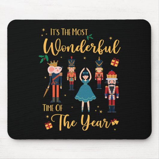 Tapis De Souris C'est la période la plus merveilleuse de l'année C (Devant)