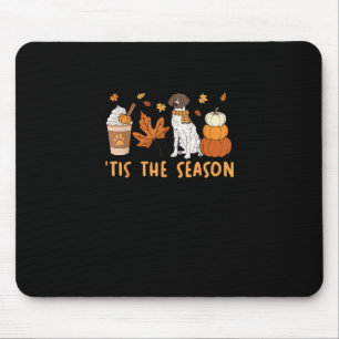 Tapis De Souris C'Est La Saison Allemand Raccourci Chien Chute Cit