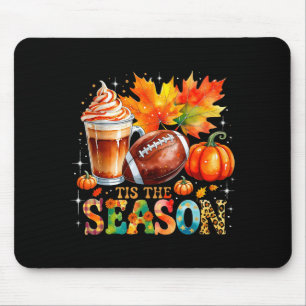 Tapis De Souris C'est la saison de l'automne Café Football Cadeau