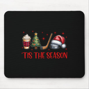 Tapis De Souris C'est la saison de Noël Santa Café Arbre de Noël I