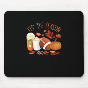 Tapis De Souris C'Est La Saison Football Citrouille Thanksgiving A