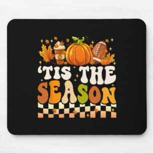 Tapis De Souris C'Est La Saison Thanksgiving Fall Football Citroui