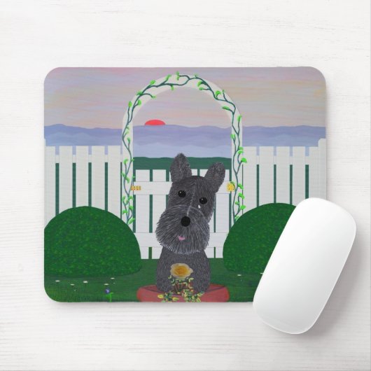 Tapis De Souris C'est le Dernier Rose de l'été (Avec souris)