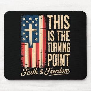 Tapis De Souris Cest-le-tournant-foi-patriotique-usa