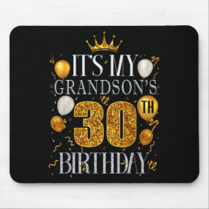 Tapis De Souris C'est les 30 ans de mon petit-fils Joyeux Annivers