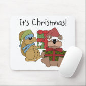 Tapis De Souris C'est les T-shirts et cadeaux de Noël (Avec souris)