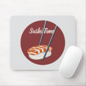 Tapis De Souris C'est l'heure du sushi, sushi (Avec souris)