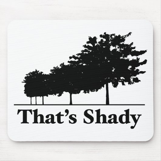 Tapis De Souris C'est louche (Devant)