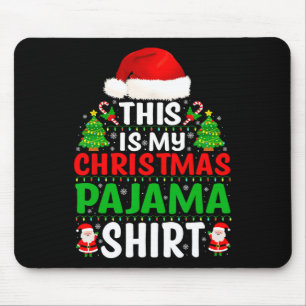 Tapis De Souris C'Est Ma Chemise De Fête De Noël Fantastique Noël
