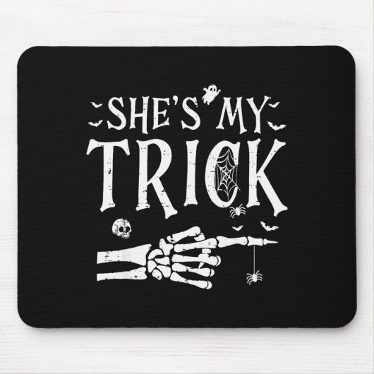 Tapis De Souris C'est ma main de squelette Trick Costume d'Hallowe (Devant)
