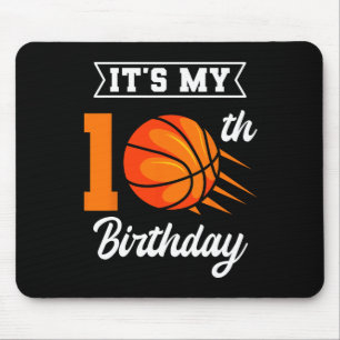 Tapis De Souris C'est mon 10e anniversaire Bysketbyll Anniversaire