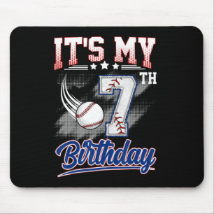 Tapis De Souris C'est mon 7e anniversaire Bysebyll 7 ans Anniversa