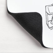 Tapis De Souris C'est mon capot ! (Coin)