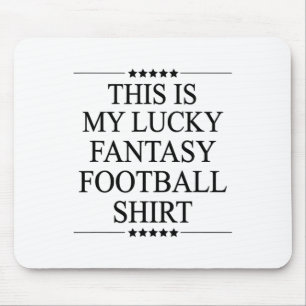 Tapis De Souris C'est mon maillot de foot fantaisie chanceux Cadea