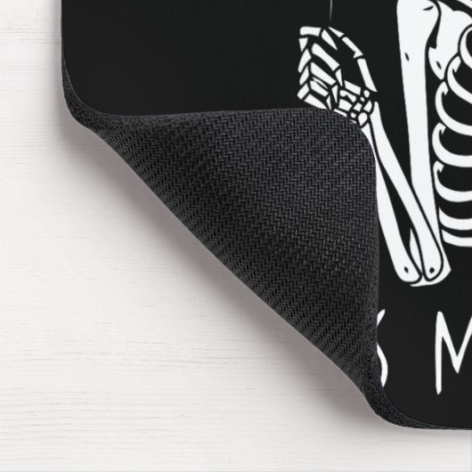 Tapis De Souris C'est mon parti Lazy Costume Halloween Skeleton Sk (Coin)