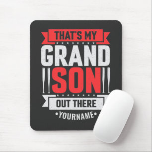Tapis De Souris C'est mon petit-fils là-bas Baseball