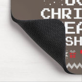 Tapis De Souris C'est mon trop chaud pour un pull de Noël moche (Coin)