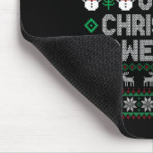 Tapis De Souris C'est mon trop chaud pour un pull de Noël moche (Coin)