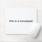 Tapis De Souris "c'est mousepad d'un mousepad" (Avec souris)