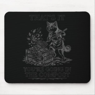 Tapis De Souris C'est pour le compost shiba inu jardinage