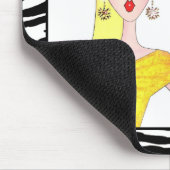 Tapis De Souris "C'est tout simplement TOUT parler et PAS de Tiara (Coin)