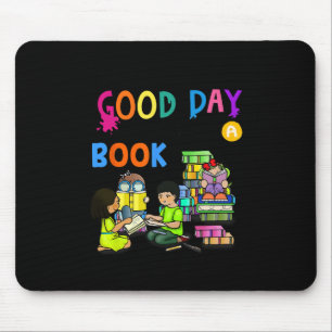 Tapis De Souris C'est un bon jour pour lire un livre - Club de lec