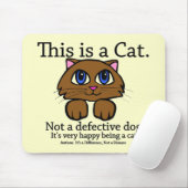 Tapis De Souris C'est un chat Mousepad (Avec souris)